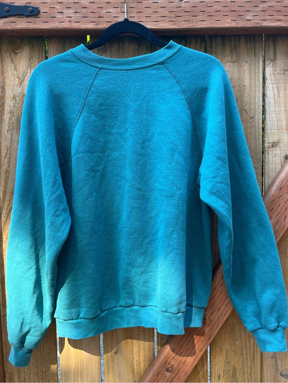 Vintage 90s Britannia Teal Blue Sweatshirt